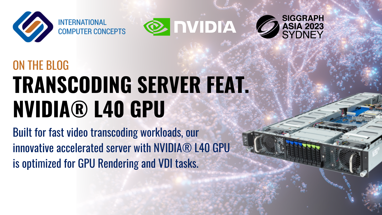 NVIDIA L40 GPUs for Transcoding workloads