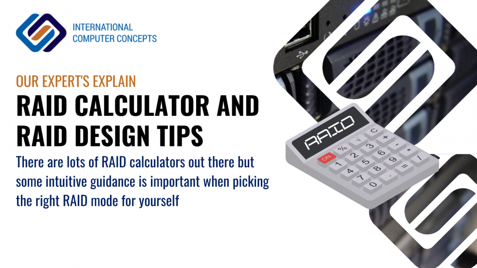 RAID Calculator and RAID design tips